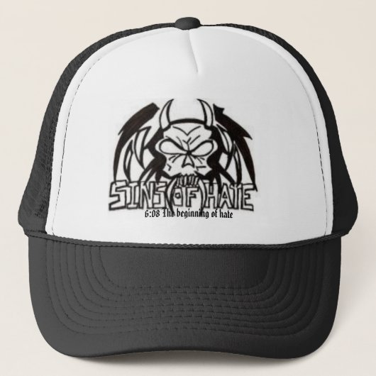 Vampir/Demon/608 Truckerkappe (Vorderseite)