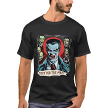 Vampir Dracula Retro-Horror-Comic-Grafik