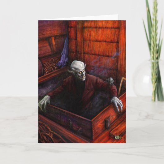 Vampir Draculas Nosferatu Karte (Vorderseite)