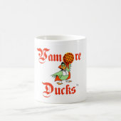 Vampir duckt 1 Logo Kaffeetasse (Mittel)