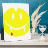 Vampir Emoji dracula Fotoplatte (Seite)