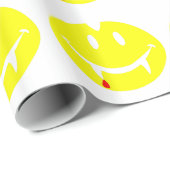 Vampir Emoji dracula Geschenkpapier (Rolleneckpunkt)