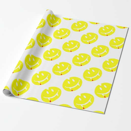 Vampir Emoji dracula Geschenkpapier (Ungerollt)