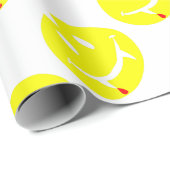 Vampir Emoji dracula Geschenkpapier (Rolleneckpunkt)