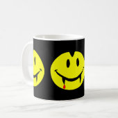Vampir Emoji dracula Kaffeetasse (Vorderseite Links)