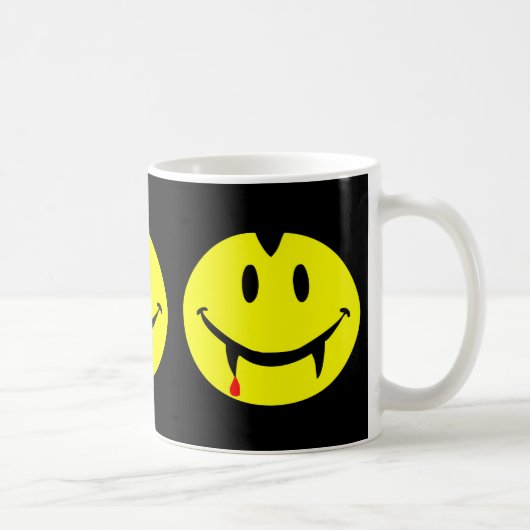 Vampir Emoji dracula Kaffeetasse (Rechts)