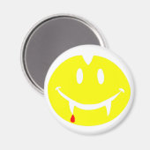 Vampir Emoji dracula Magnet (Vorderseite/Rückseite)