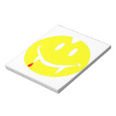 Vampir Emoji dracula Notizblock (Rotiert)