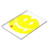 Vampir Emoji dracula Notizblock (Linke Seite)