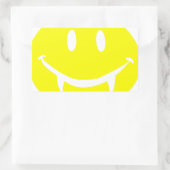 Vampir Emoji dracula Rechteckiger Aufkleber (Tasche)