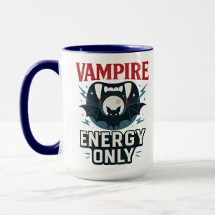 Vampir-Energie nur Halloween Tasse