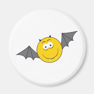 Vampir-Fledermaus-Gesicht Magnet