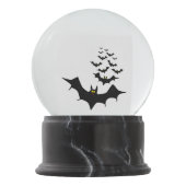 Vampir-Fledermäuse Schneekugel (Vorderseite)