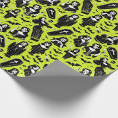 Vampir Ghule Geschenkpapier (Ecke)