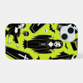 Vampir Ghule iPhone 15 Hülle (Rückseite (Horizontal))