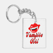 Vampir Girl Schlüsselanhänger (Vorderseite links)