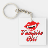 Vampir Girl Schlüsselanhänger (Vorderseite)