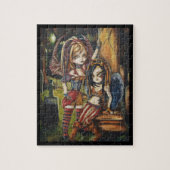 Vampir Goth Schwester-Fantasie-Kunst-Puzzlespiel Puzzle (Vertikal)