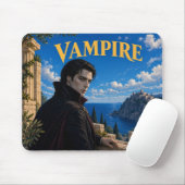 Vampir, Gothic Fantasy Monster Mousepad (Mit Mouse)