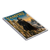 Vampir, Gothic Fantasy Monster Notizblock (Rechte Seite)