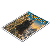 Vampir, Gothic Fantasy Monster Notizblock (Linke Seite)