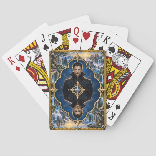 Vampir, Gothic Fantasy Monster Spielkarten (Rückseite)