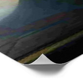 Vampir-Halloween-Plakat Poster (Ecke)