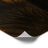 Vampir Halloween Poster (Ecke)