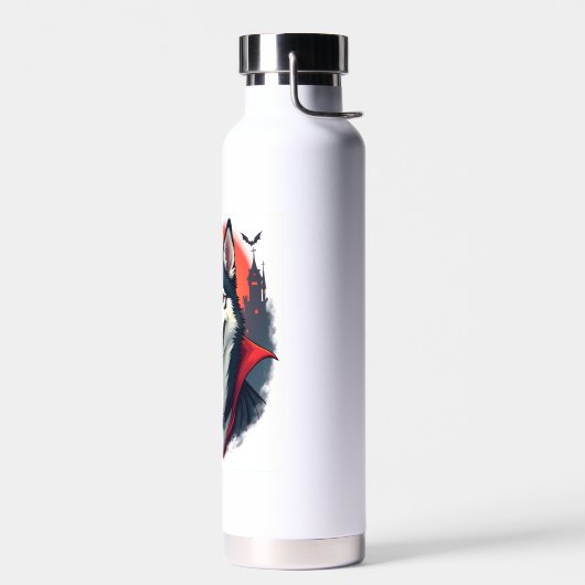 Vampir-Husky-Biss Trinkflasche (Links)