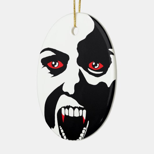 VAMPIR KERAMIKORNAMENT (Links)
