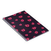 Vampir-Lippen und Fangs-Gotik Notizblock (Rechte Seite)