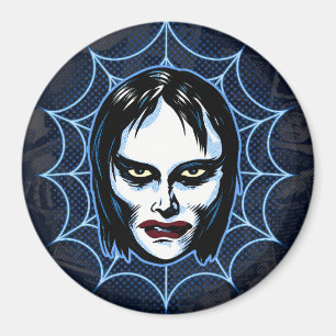 Vampir-Mädchen 1960er Monster-Maske Horror-Magnet Magnet