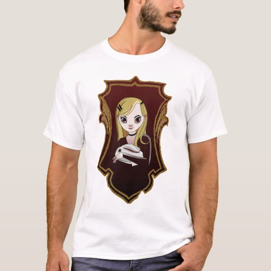 Vampir Mädchen T-Shirt (Vorderseite)