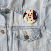 Vampir mit Blut Button (Beispiel)