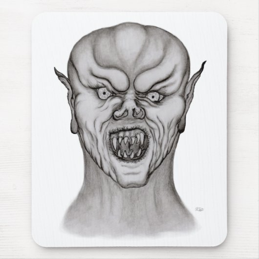 Vampir Mousepad (Vorne)
