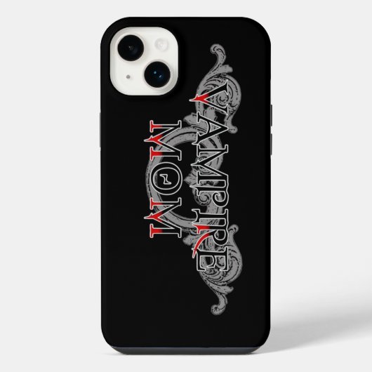Vampir-Mutter iPhone Hülle (Rückseite)