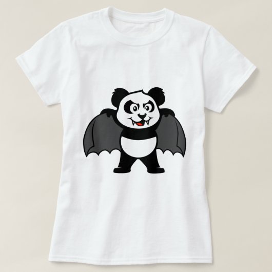 Vampir Panda T-Shirt (Design vorne)