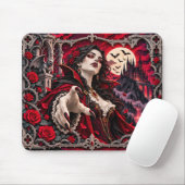 Vampir, Paper Cut Monster Mousepad (Mit Mouse)
