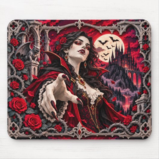 Vampir, Paper Cut Monster Mousepad (Vorne)