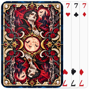 Vampir, Paper Cut Monster Spielkarten