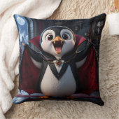 Vampir Pinguin/großes Kissen (Decke)