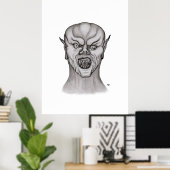 Vampir Poster (Heimbüro)