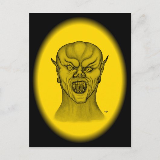 Vampir Postkarte (Vorderseite)
