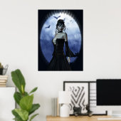 Vampir-Princess-Poster Poster (Heimbüro)