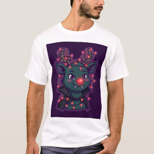 Vampir-Rentier-T-Shirt T-Shirt