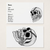 Vampir Skull (Vorne & Hinten)