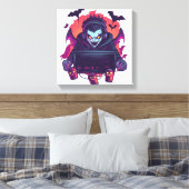 Vampir-Spieler Leinwanddruck (Insitu (Schlafzimmer))