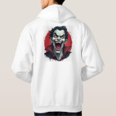 Vampir-Sweatshirt Hoodie (Rückseite)