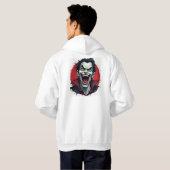 Vampir-Sweatshirt Hoodie (Schwarz voll)