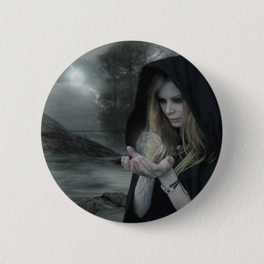 Vampir u. Hexerei Button (Vorderseite)
